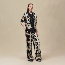 HERMES FERRONNERIE REMIX" CLASSIC SHIRT NOIR