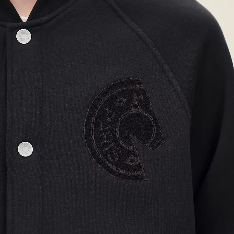 HERMES C.D.S. VARSITY JACKET INDIGO