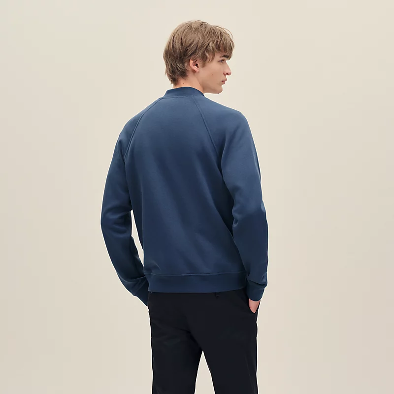 HERMES C.D.S. VARSITY JACKET INDIGO