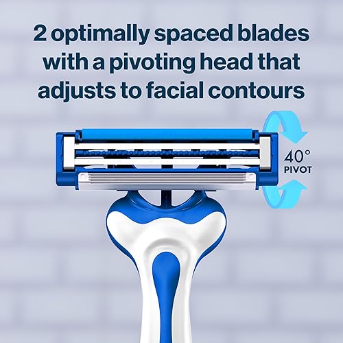 GILLETTE SKINGUARD RAZORS FOR MEN, 4 COUNT SENSITIVE SKIN SHAVING RAZOR PACK