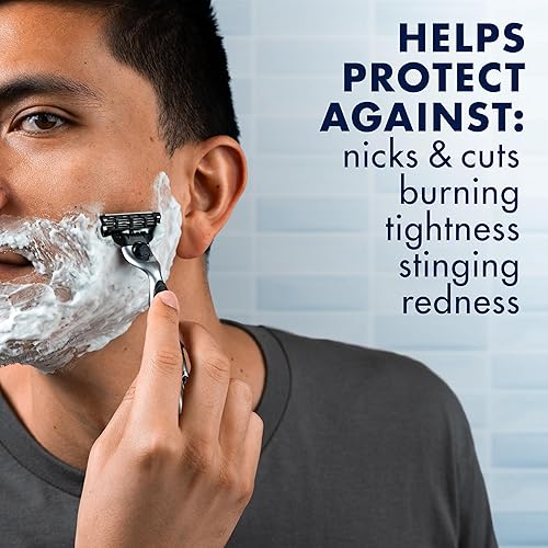 GILLETTE SERIES 3X ACTION MOISTURIZING SHAVE GEL TWIN PACK, 7 OZ EACH - SMOOTH SHAVING
