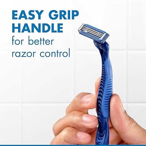 GILLETTE SENSOR3 SMOOTH SHAVE DISPOSABLE RAZOR PACK OF 4 COMFORTABLE CLOSE SHAVING