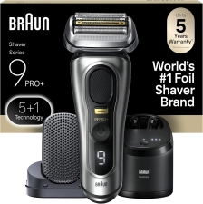 BRAUN SERIES 9 PRO ELECTRIC RAZOR FOR MEN WITH 5 SHAVING ELEMENTS SMARTCARE CENTER 9597CC