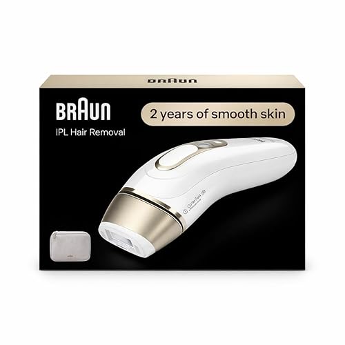 BRAUN SILK EXPERT PRO 5 IPL5100 HAIR REMOVAL FOR WOMEN MEN, PERMANENT AT-HOME LASER IPL