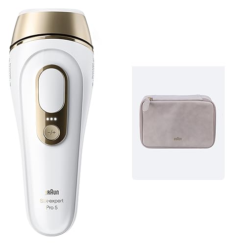 BRAUN SILK EXPERT PRO 5 IPL5100 HAIR REMOVAL FOR WOMEN MEN, PERMANENT AT-HOME LASER IPL