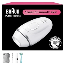 BRAUN SILK EXPERT MINI IPL1115 AT-HOME PERMANENT IPL HAIR REMOVAL FOR MEN WOMEN
