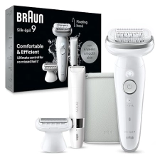 BRAUN SILK-éPIL 9 EPILATOR SES9-441 WITH PIVOTING HEAD, WET DRY USE, BODY TRIMMER SHAVER