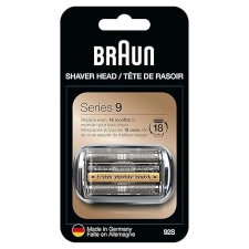 BRAUN SERIES 9 MENS ELECTRIC SHAVER REPLACEMENT HEAD 92S ORIGINAL SILVER BLADE FOR BRAUN RAZOR