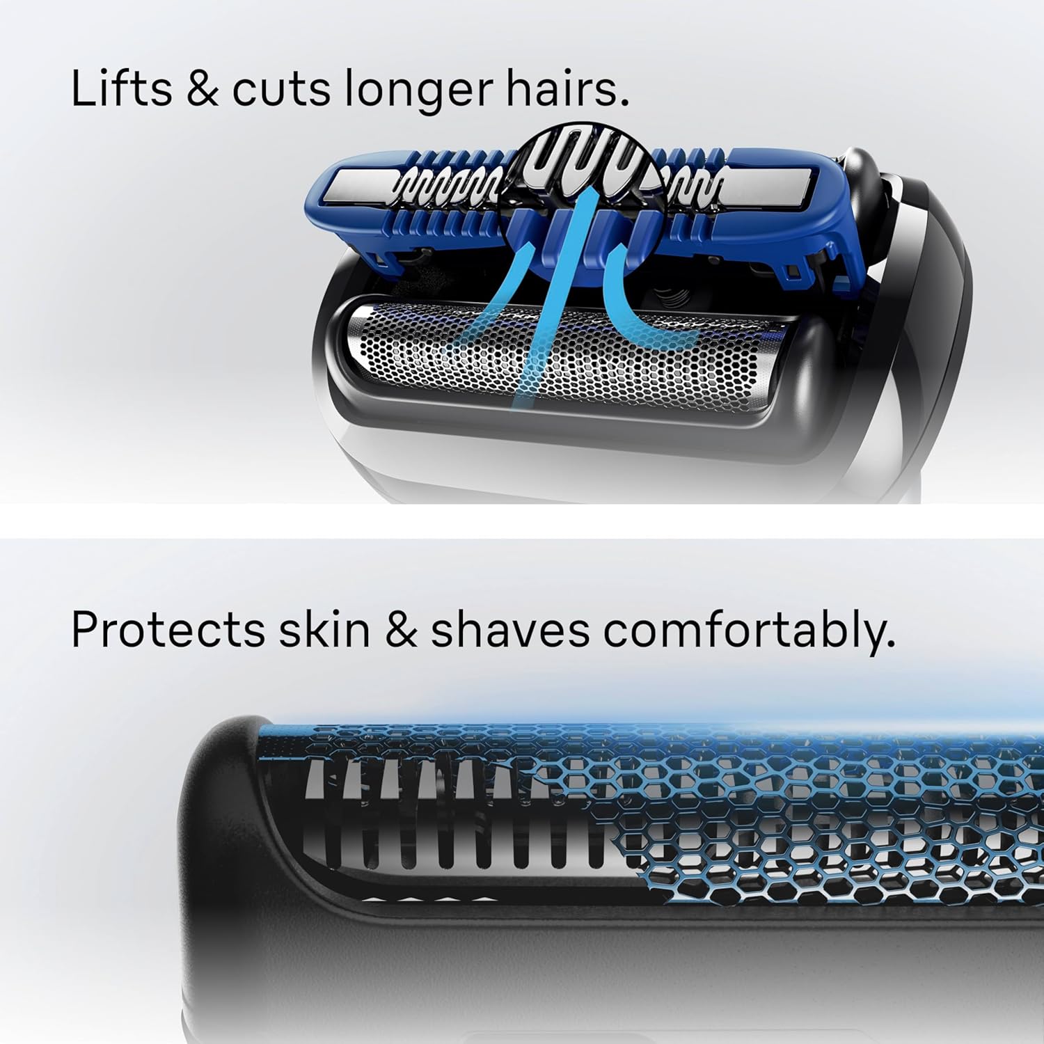 BRAUN SERIES 5 ELECTRIC RAZOR FOR MEN S5 5155CS - BEARD SHAVER BODY GROOMER WITH TRAVEL CASE