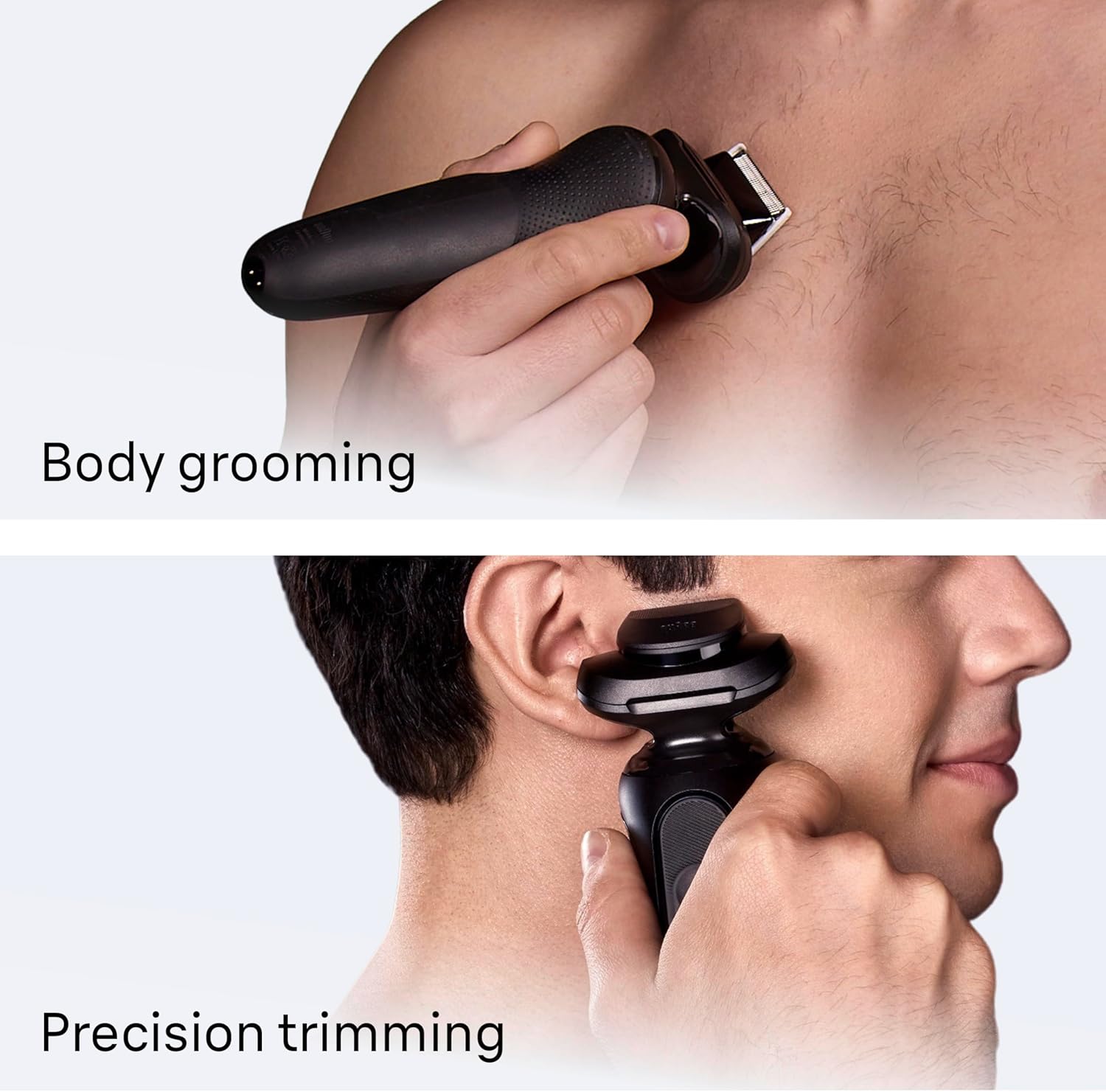 BRAUN SERIES 5 ELECTRIC RAZOR FOR MEN S5 5155CS - BEARD SHAVER BODY GROOMER WITH TRAVEL CASE