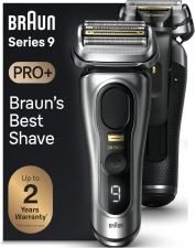 BRAUN SERIES 9 PRO ELECTRIC SHAVER FOR MEN, 5 ELEMENTS, PRECISION TRIMMER, WET DRY, 60MIN BATTERY