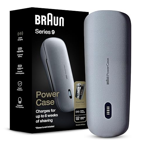 BRAUN PowerCase Series 9 充電ケース Braun Powercase Erkek Tıraş Makinesi Taşıma ve Şarj Kılıfı