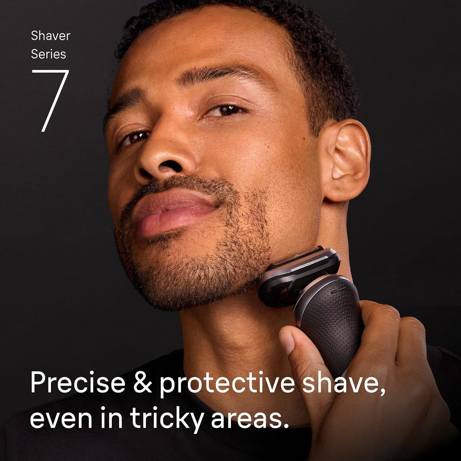 BRAUN SERIES 7 7120S ELECTRIC SHAVER FOR MEN WET DRY, TURBO GENTLE MODES, WATERPROOF