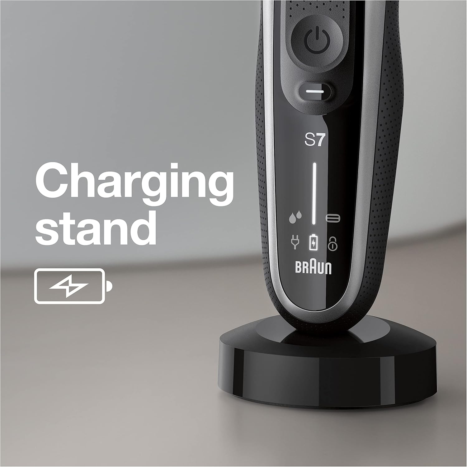BRAUN SERIES 7 7032CS ELECTRIC RAZOR FOR MEN - WET DRY, CORDLESS FOIL SHAVER WITH TRIMMER