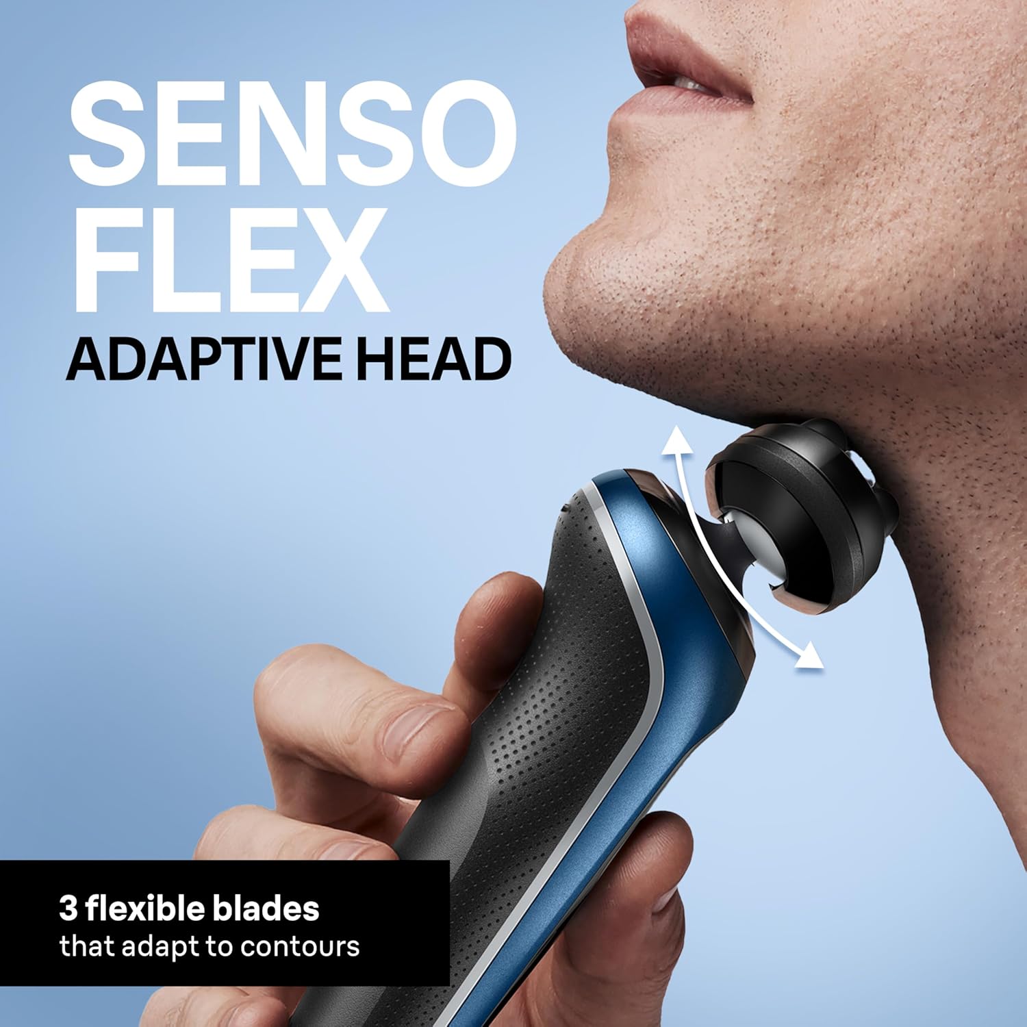 BRAUN SERIES 6 6172CC ELECTRIC SHAVER FOR MEN WET DRY WITH PRECISION TRIMMER SMARTCARE