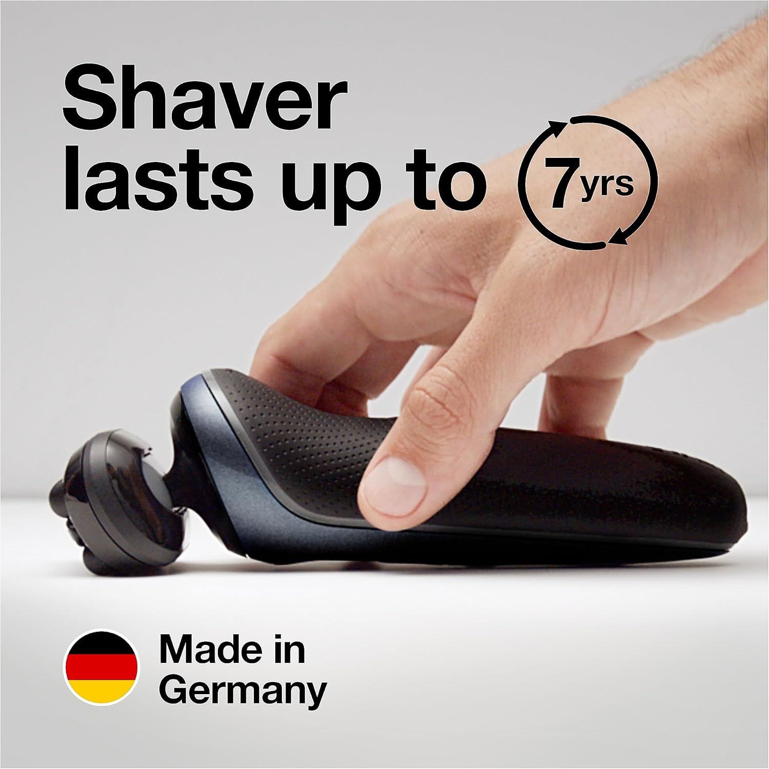 BRAUN SERIES 6 6046CS ELECTRIC RAZOR FOR MEN RECHARGEABLE WET DRY FOIL SHAVER WITH STAND