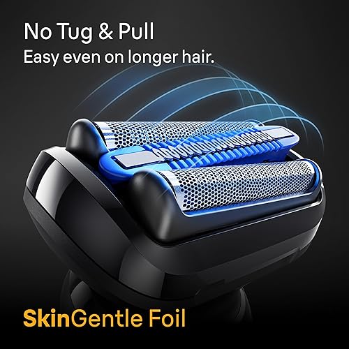 BRAUN SERIES 5 ELECTRIC RAZOR FOR MEN S5 5160CC BEARD SHAVER, PRECISION TRIMMER, 4-IN-1 CLEAN CHARGE
