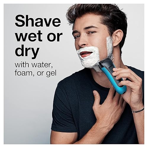 BRAUN SERIES 3 ELECTRIC RAZOR FOR MEN WITH PRECISION TRIMMER RECHARGEABLE WET DRY SHAVER