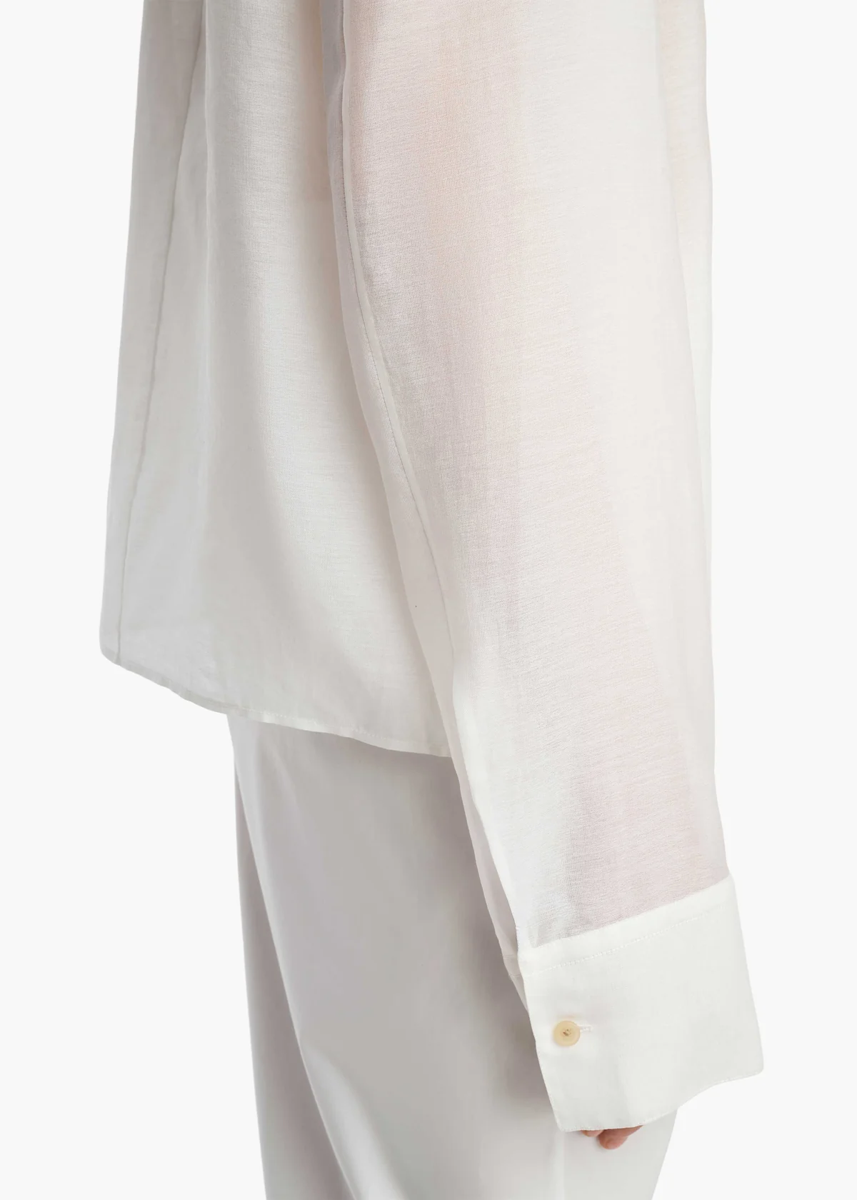 KHAITE JAYLIN TOP CHALK