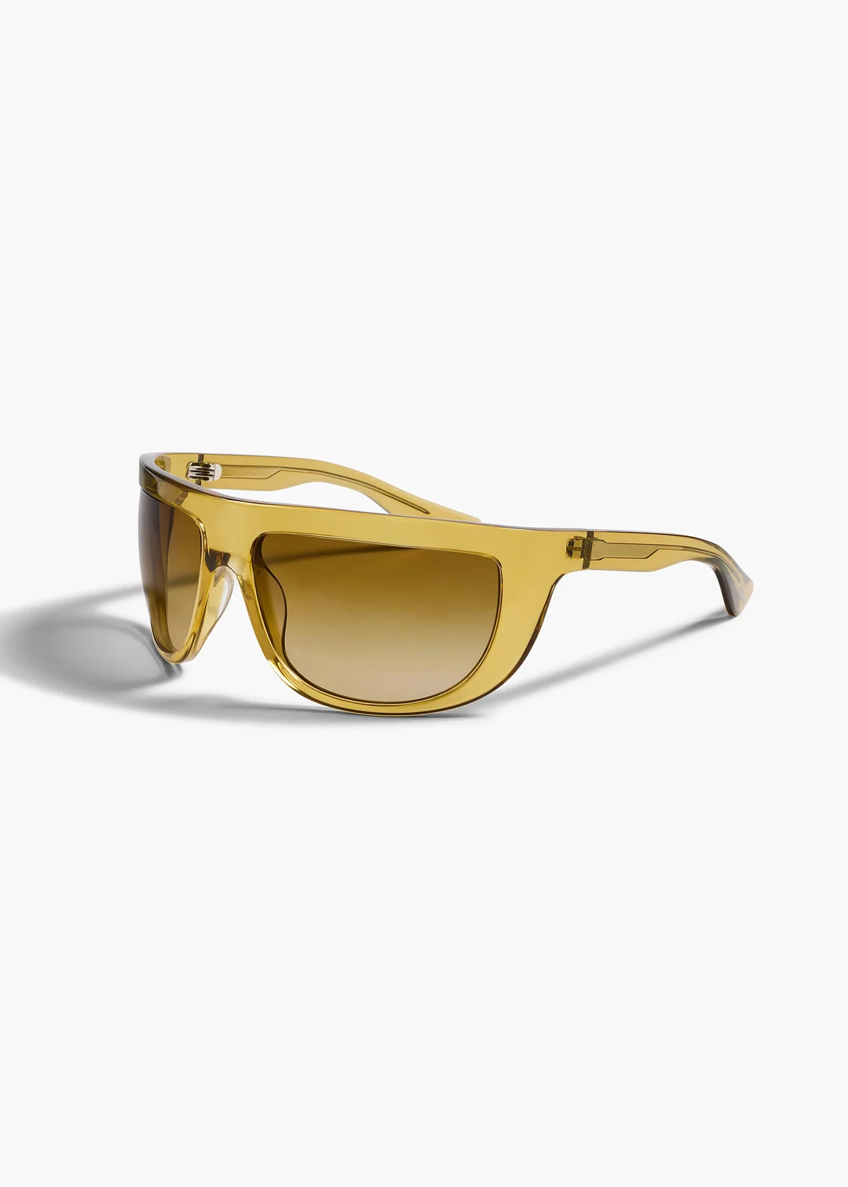 KHAITE  X OLIVER PEOPLES 1974C DARK HONEY AND AMARETTO GRADIENT
