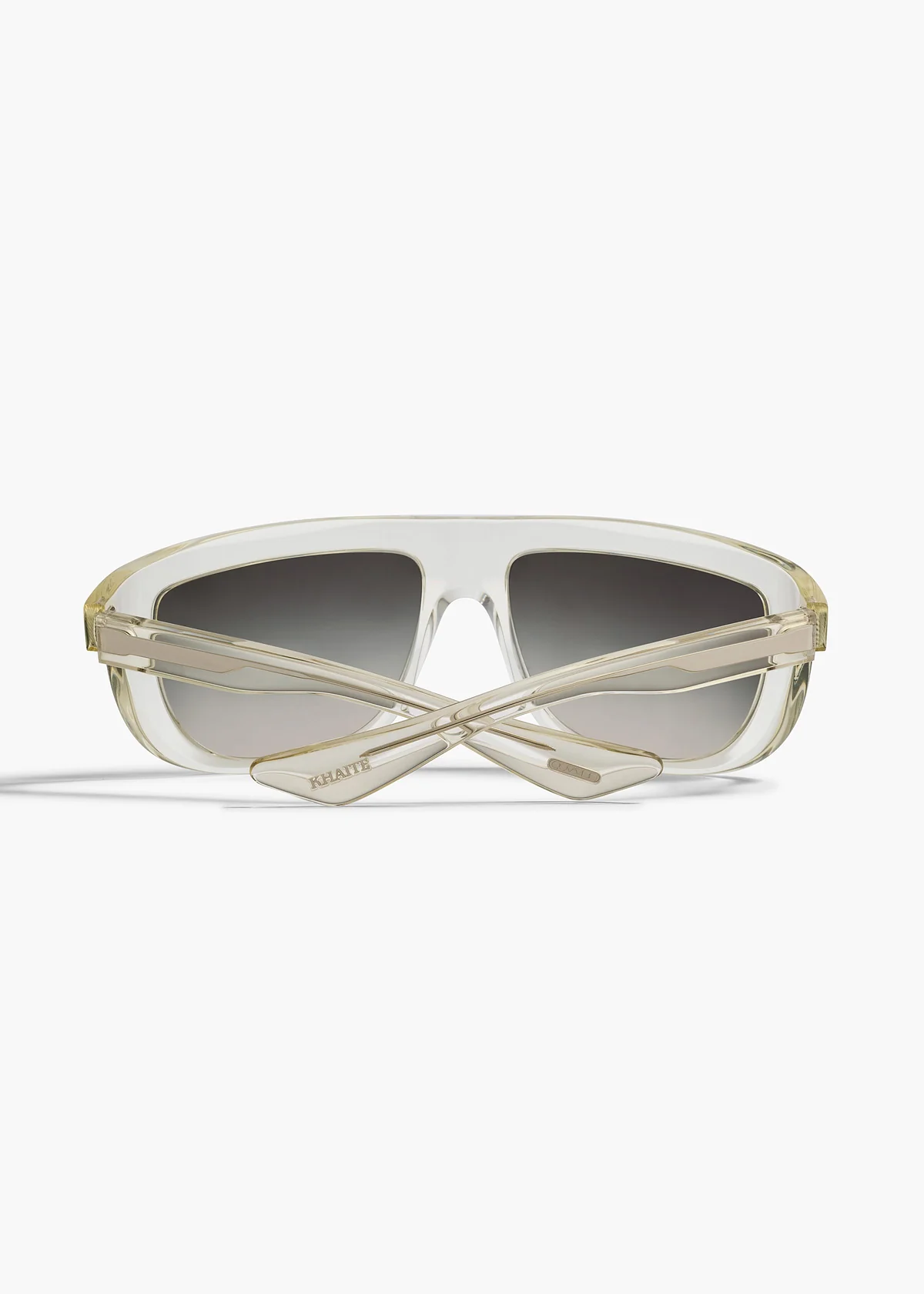 KHAITE X OLIVER PEOPLES 1974C  PALE CITRINE AND GREY GRADIENT