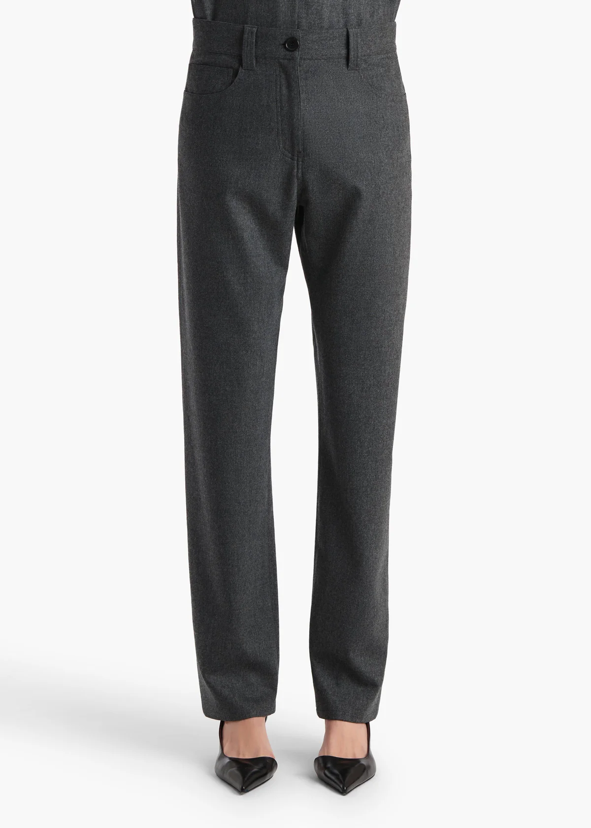 KHAITE CALLUM PANT STORM