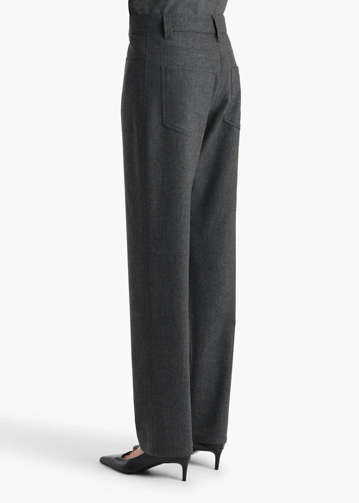 KHAITE CALLUM PANT STORM
