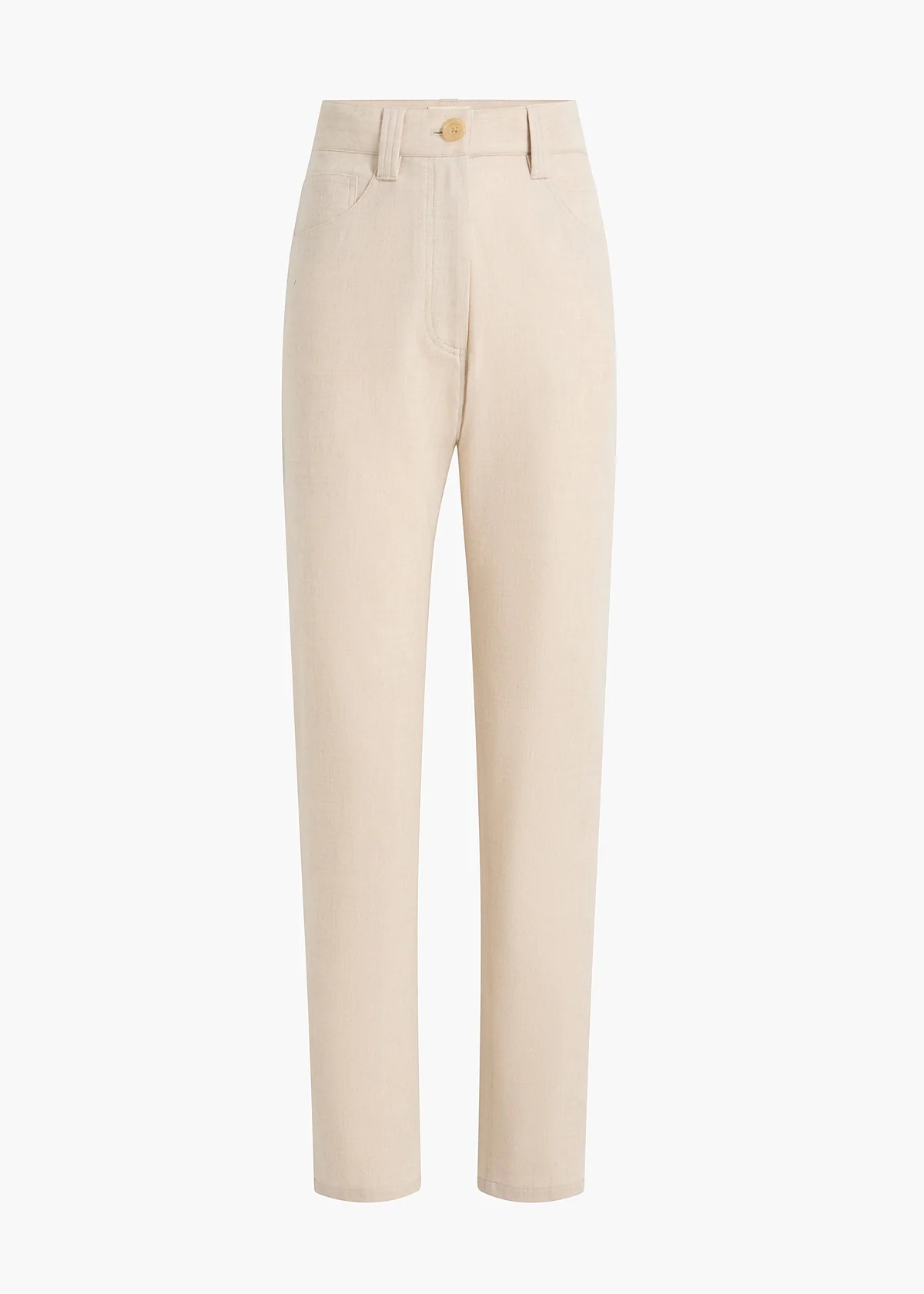 KHAITE CALLUM PANT OATMEAL