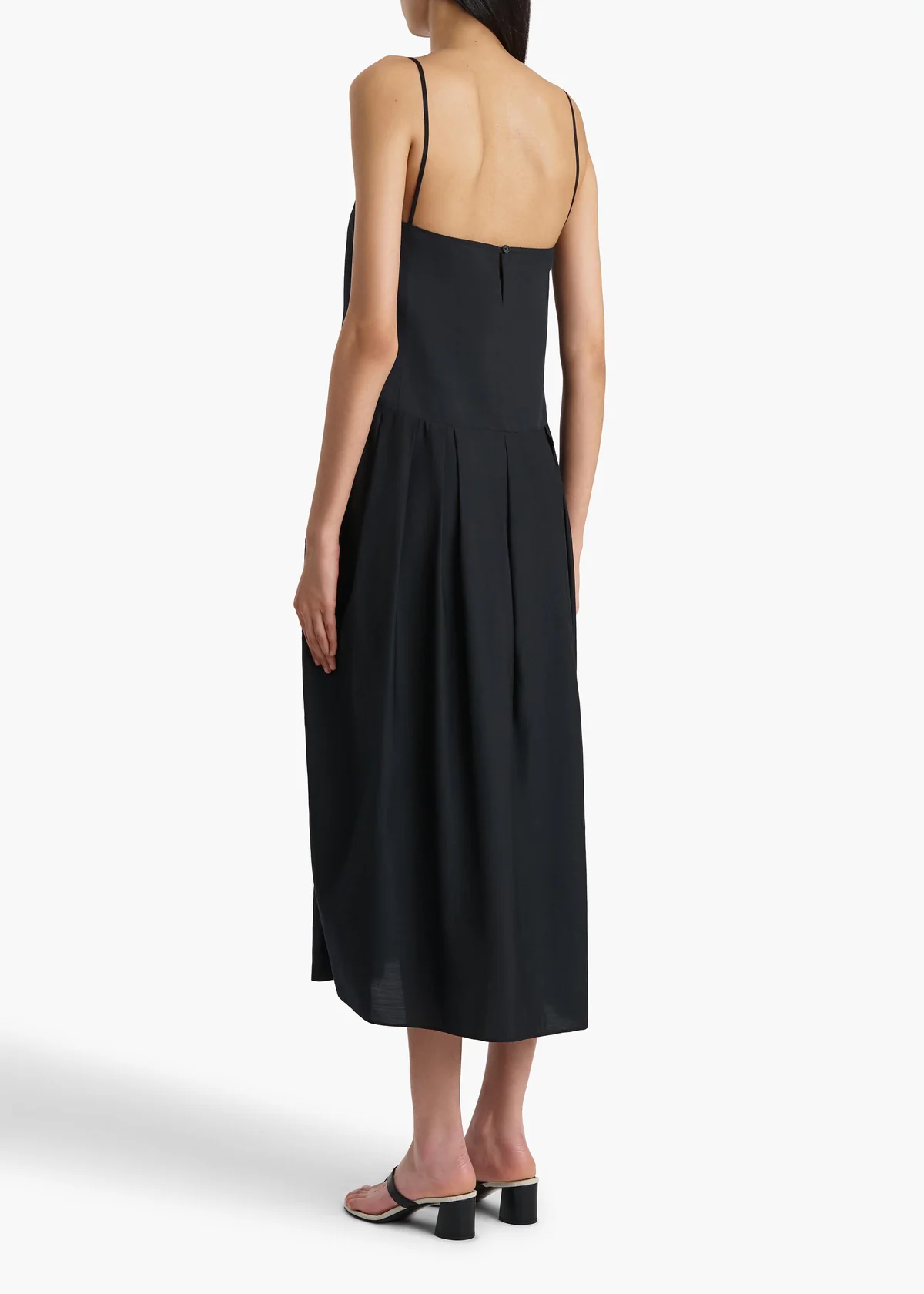 KHAITE ADIRA DRESS BLACK