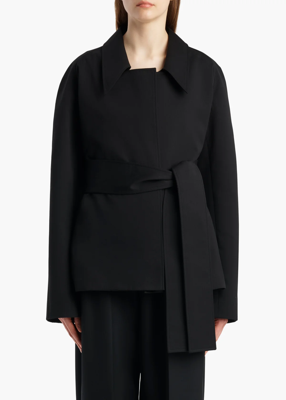 KHAITE EMINT JACKET BLACK