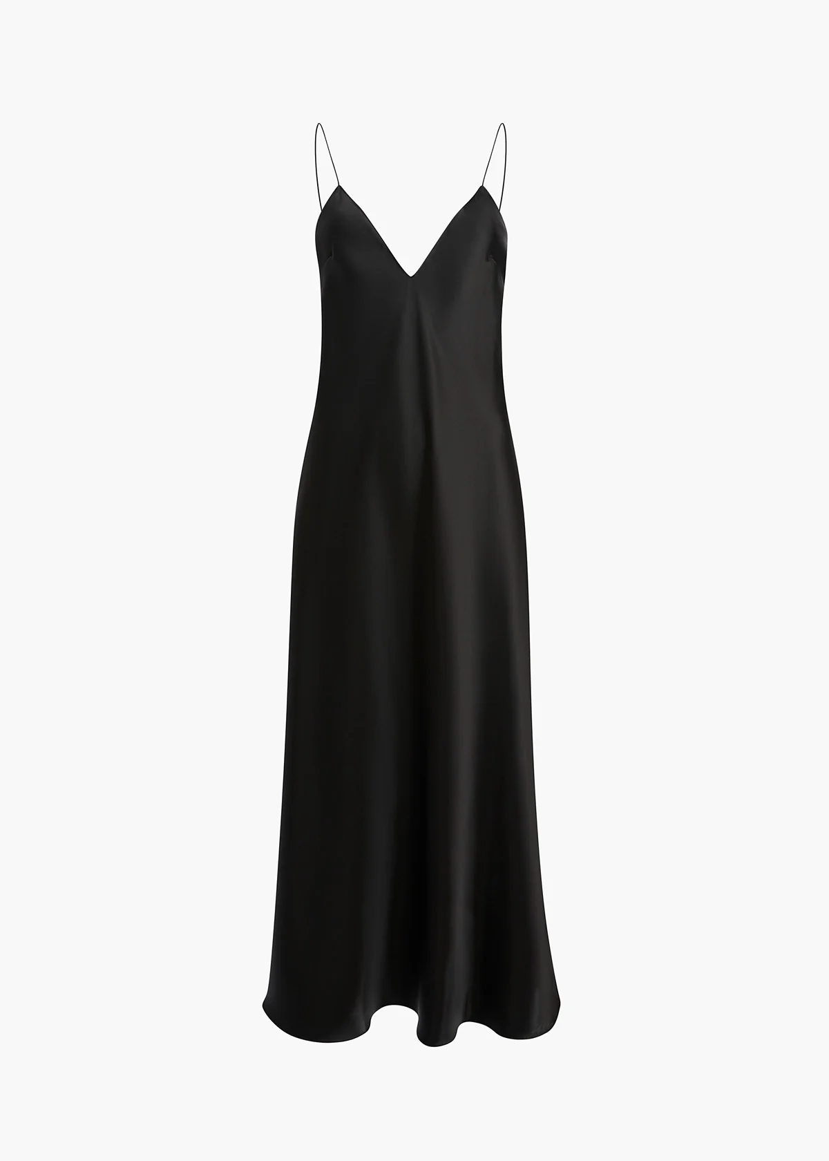 KHAITE TAJA DRESS BLCAK