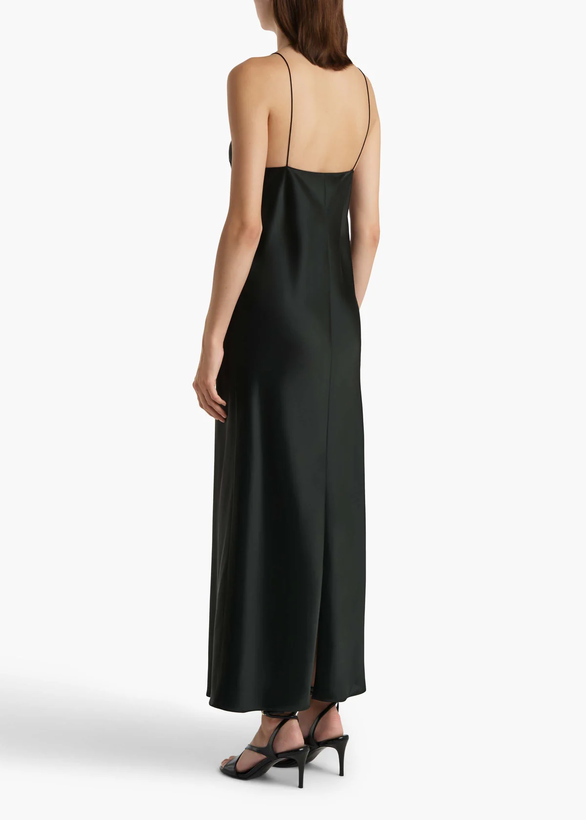 KHAITE TAJA DRESS BLCAK