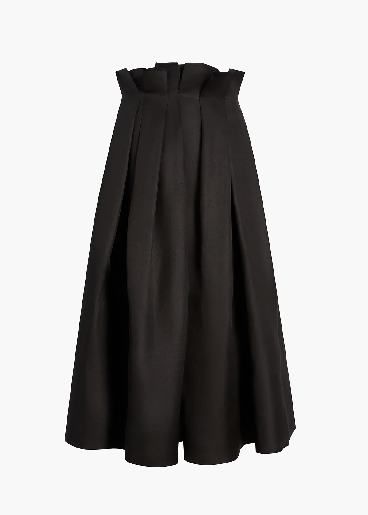 KHAITE ASTRID SKIRT BLACK