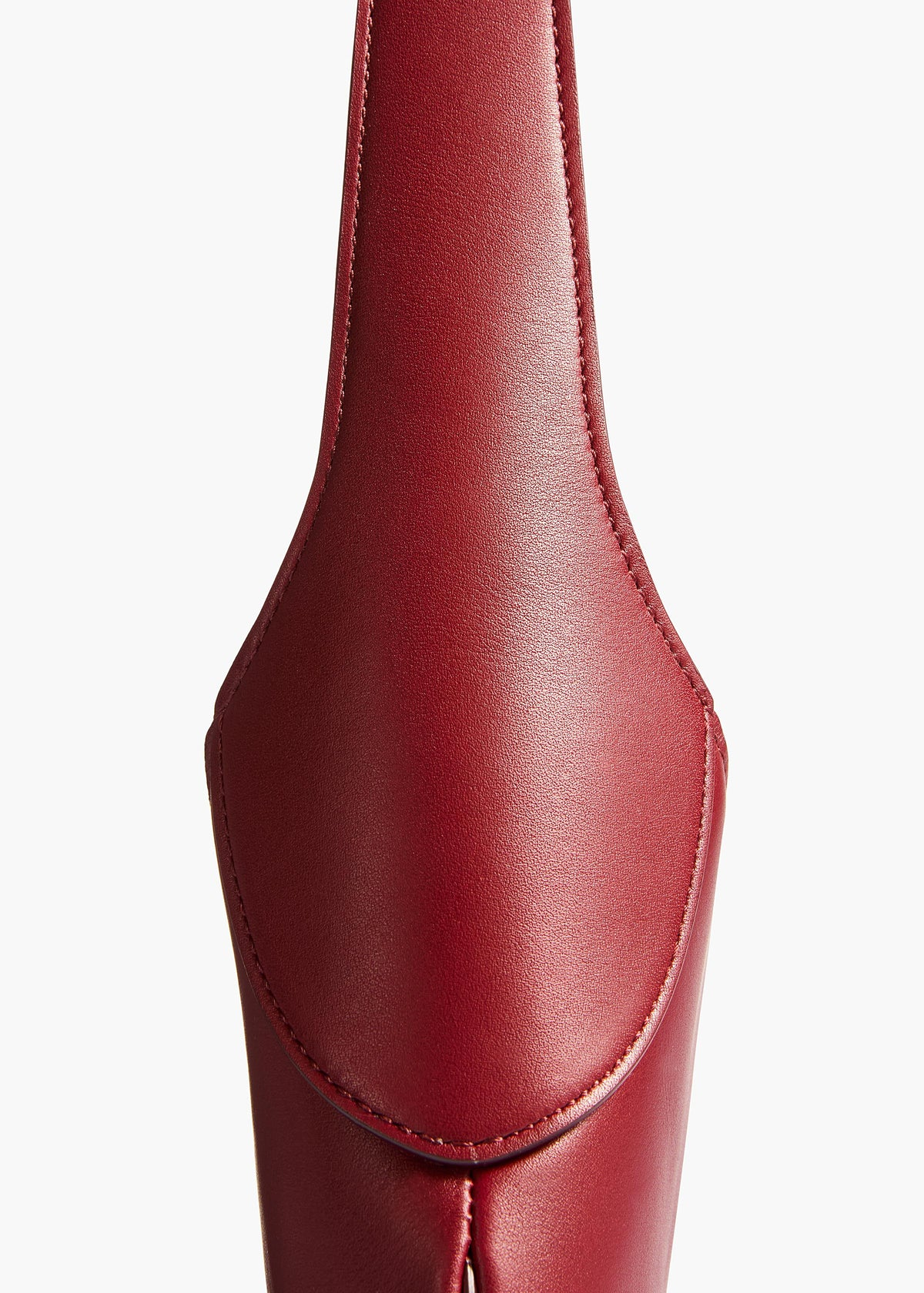 KHAITE SMALL JOAN HOBO OXBLOOD