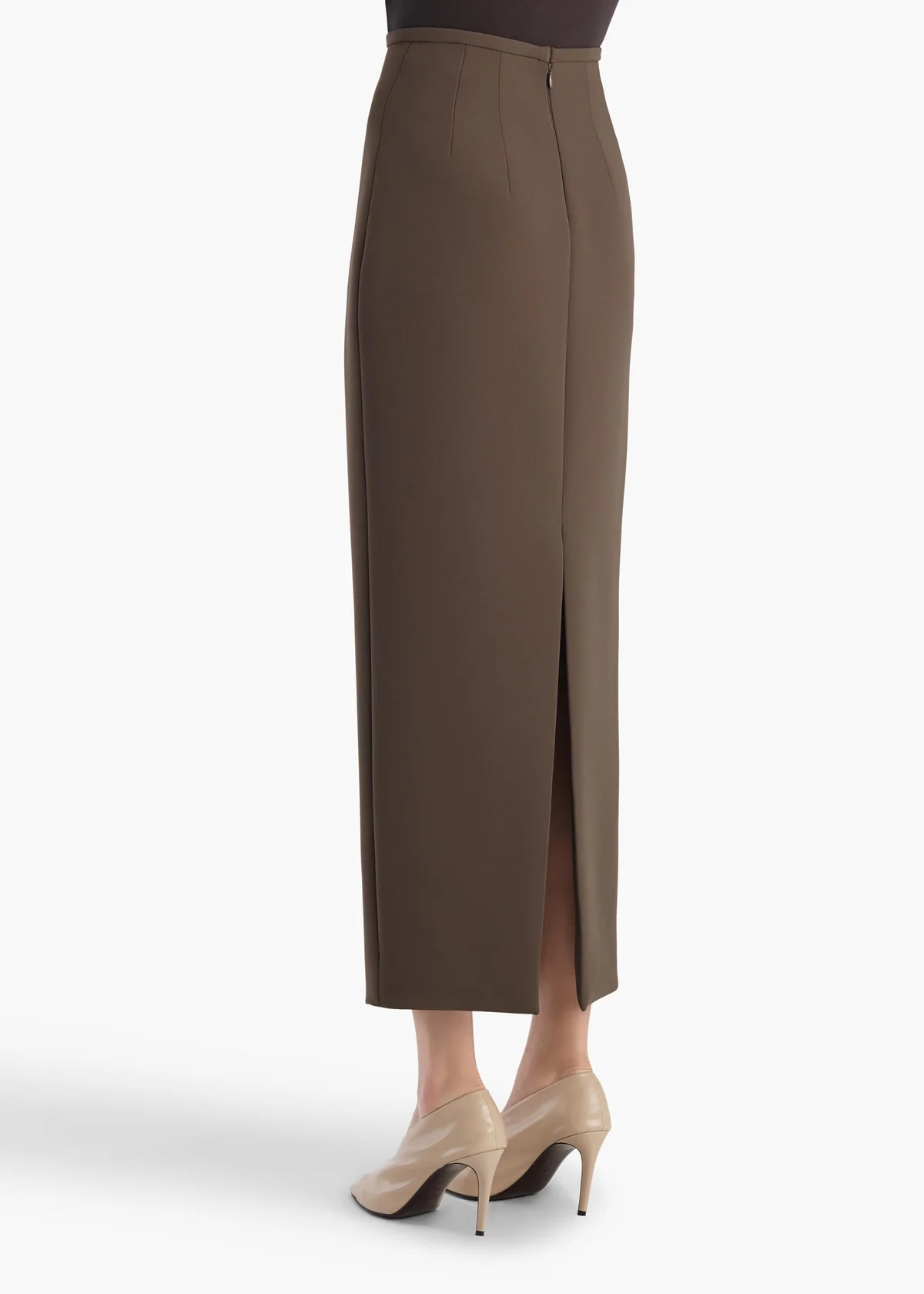 KHAITE WINTON SKIRT CLOVE