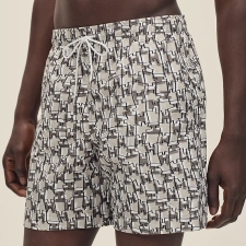 HERMES H CUT REMIX" SWIM TRUNKS