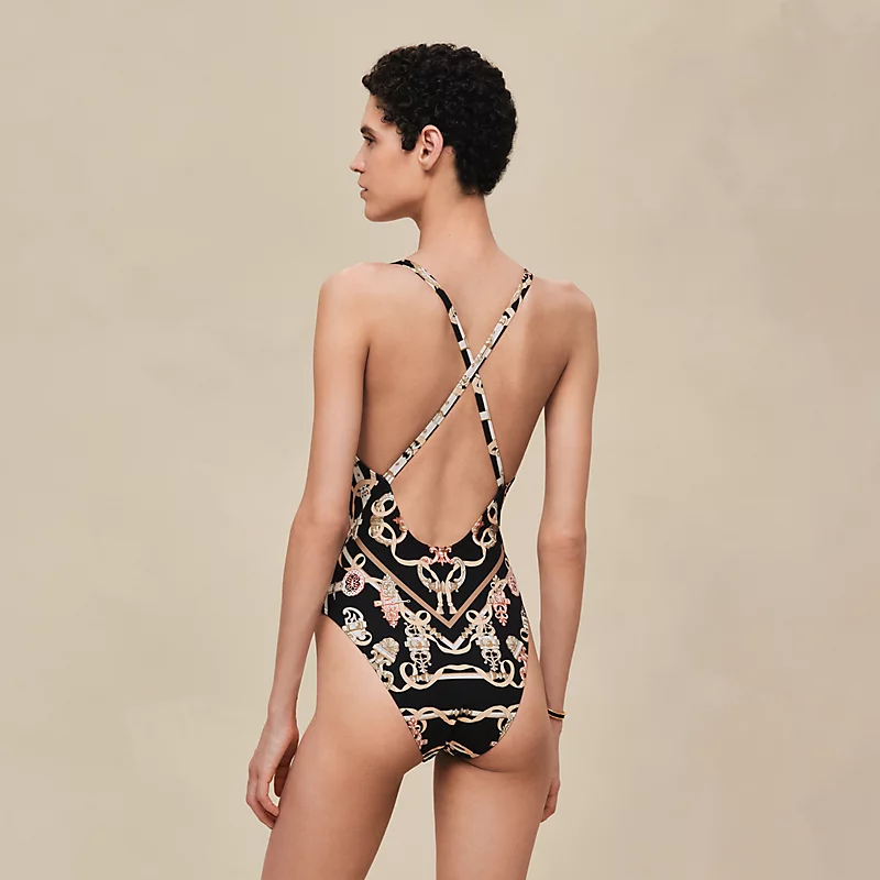 HERMES GRACE SWIMSUIT NOIR