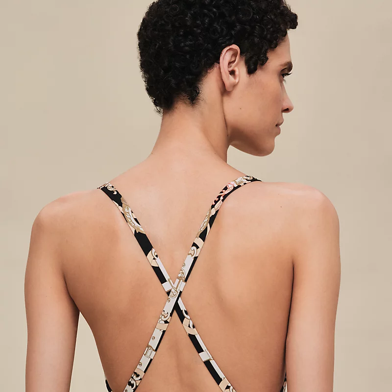 HERMES GRACE SWIMSUIT NOIR