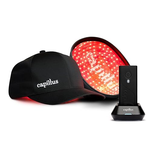 CAPILLUS SPECTRUM 312 LASER HAIR GROWTH CAP - RED LIGHT THERAPY, LLLT, BLUETOOTH, FDA CLEARED
