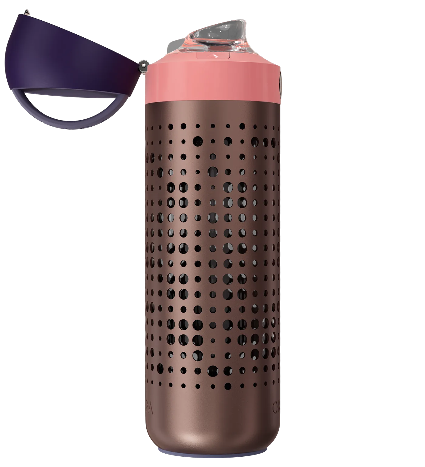 OKAPA 500ML / 17OZ LUXURY WATER BOTTLE  INDIGO HAVANA