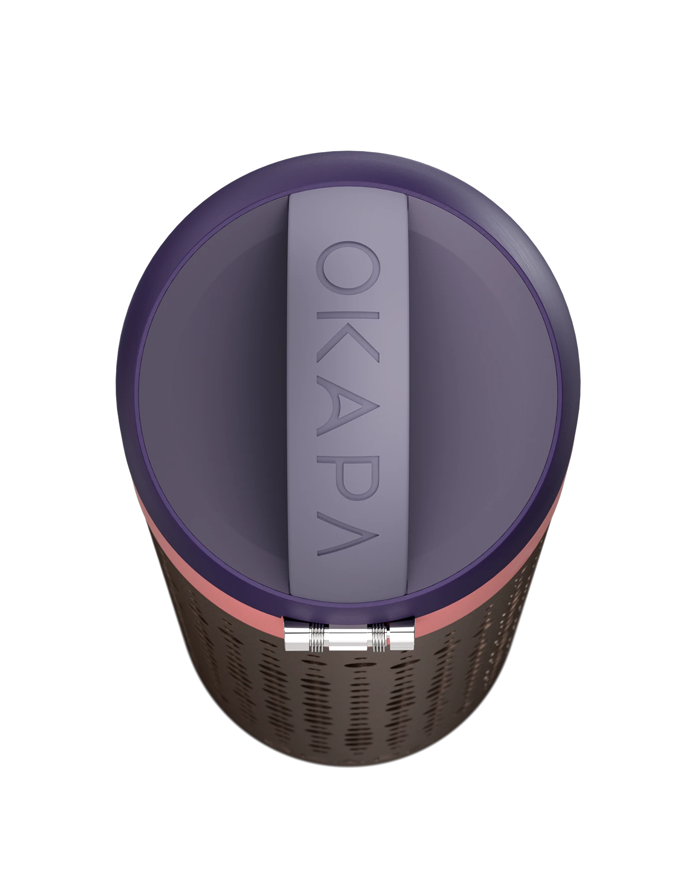 OKAPA 500ML / 17OZ LUXURY WATER BOTTLE  INDIGO HAVANA