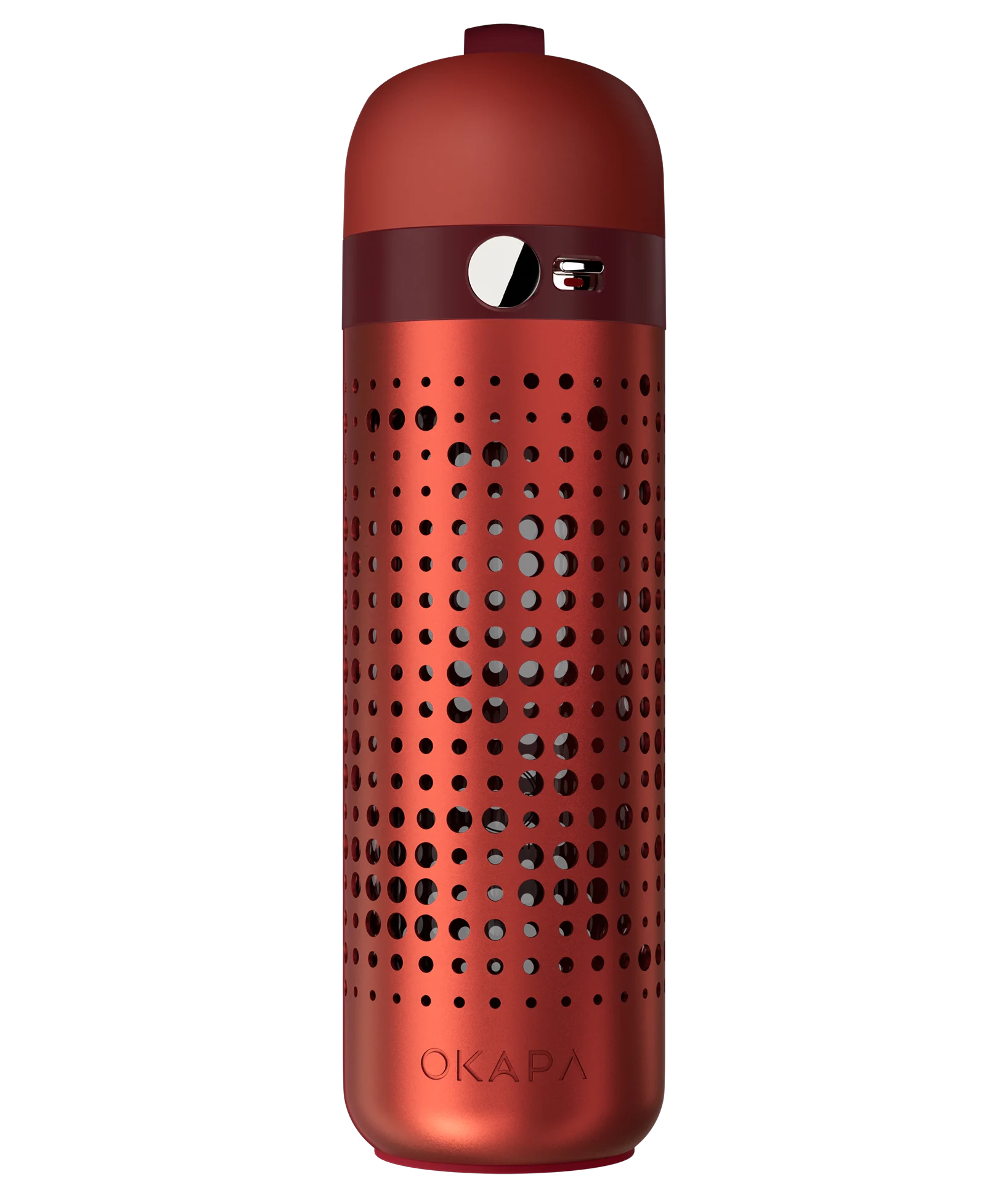 OKAPA  500ML / 17OZ LUXURY WATER BOTTLE  REDD RUMBLE