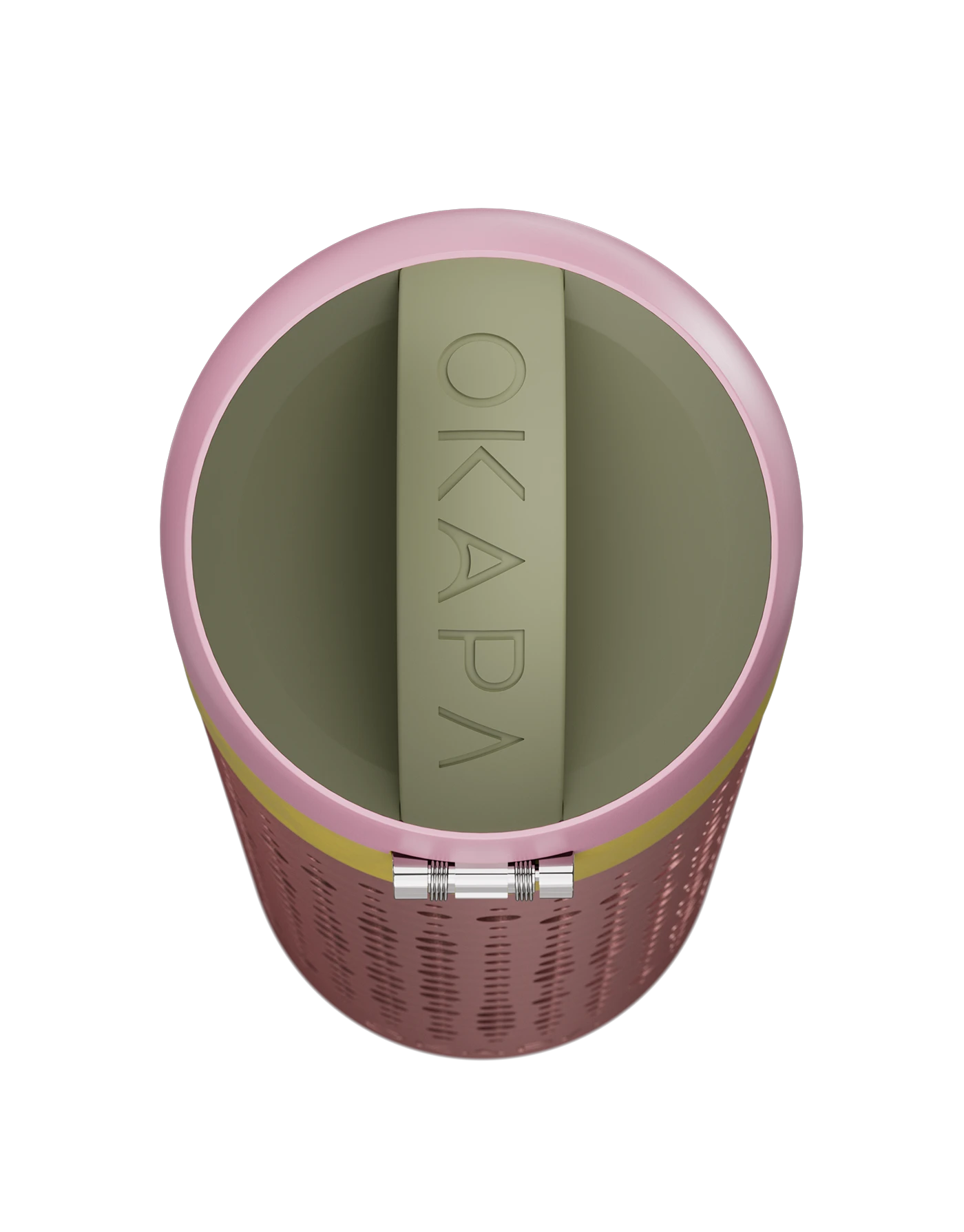 OKAPA 500ML / 17OZ LUXURY WATER BOTTLE  PEACHES COPPERWIRE