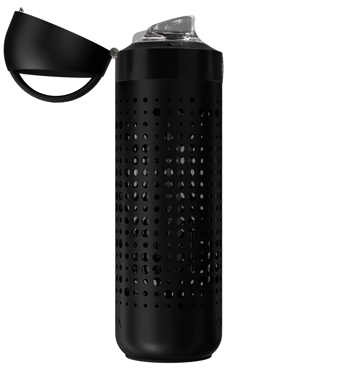 OKAPA  500ML / 17OZ LUXURY WATER BOTTLE  FETISCHE NOIR