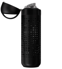 OKAPA  500ML / 17OZ LUXURY WATER BOTTLE  FETISCHE NOIR