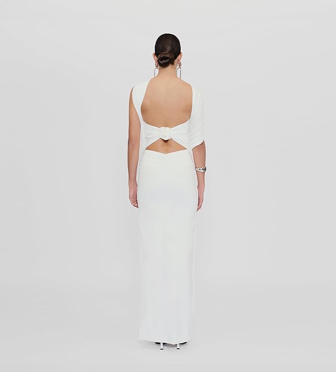 MAYGEL CORONEL MULETT BODYDRESS WHITE
