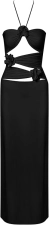 MAYGEL CORONEL VERANERA BODYDRESS BLACK