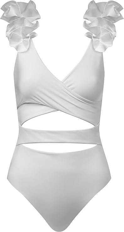 MAYGEL CORONEL NEBULA ONE PIECE WHITE
