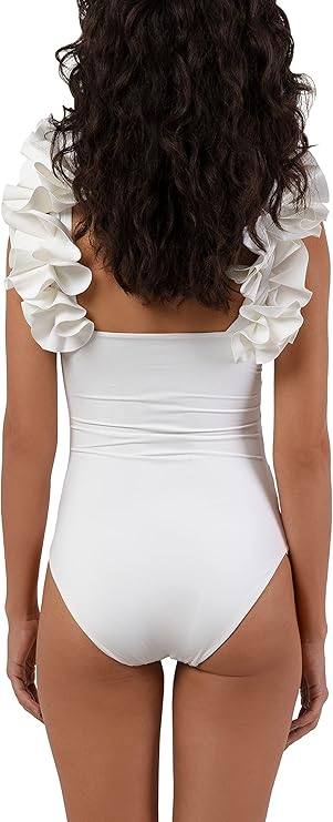 MAYGEL CORONEL NEBULA ONE PIECE WHITE