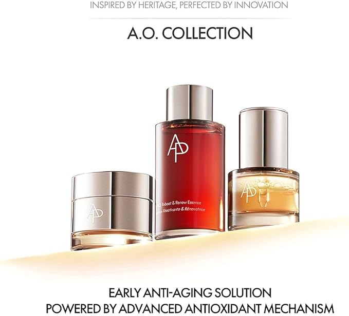 AMOREPACIFIC AP BEAUTY (BY AMOREPACIFIC) A.O. REBOOT & RENEW CREAM 50ML/1.69 FL. OZ., ANTIOXIDANT-RICH FIRMING FACE CREAM, RADIANCE BOOSTING AND VISIBLE ENHANCING ELASTICITY, LUXURY SKINCARE